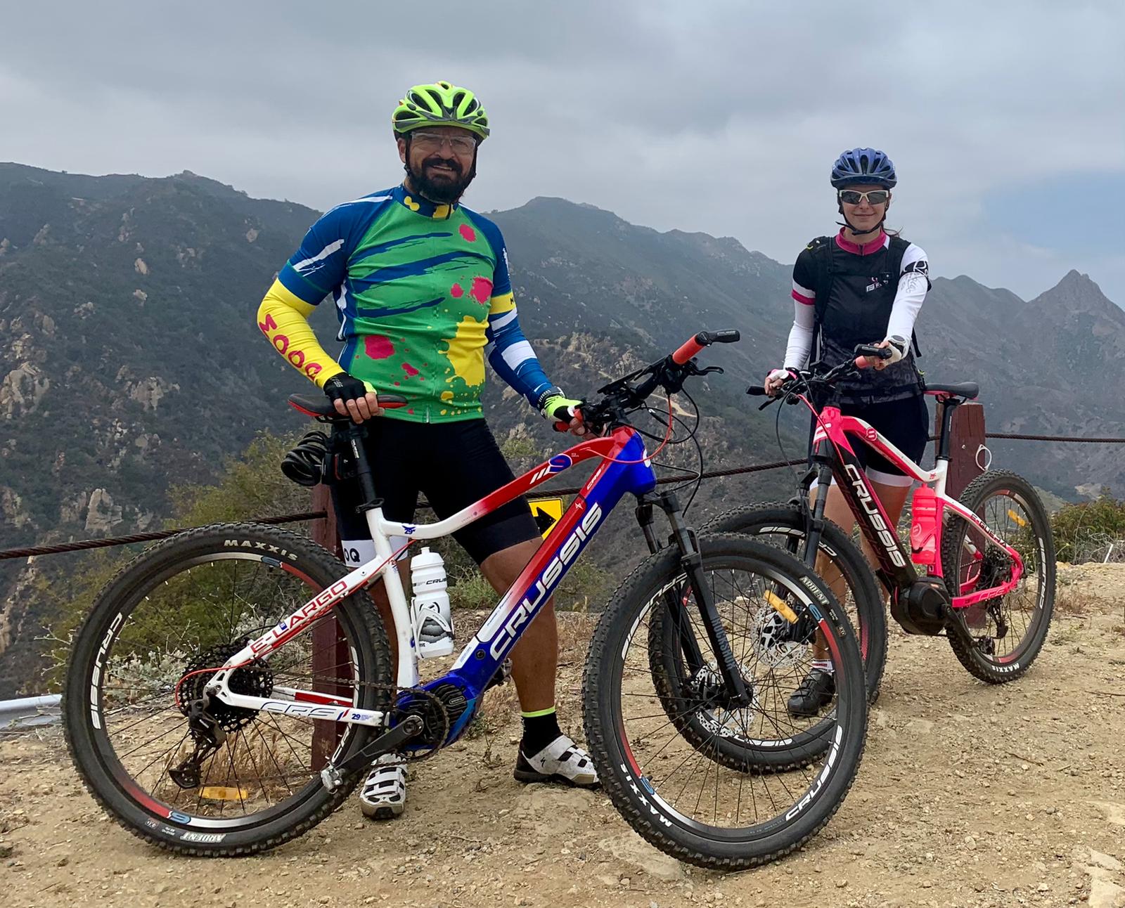 CRUSSIS bike trip Calabasas to Malibu across Santa Monica hills to Pacific ocean